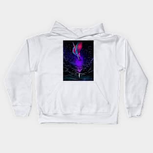 Space brush Kids Hoodie